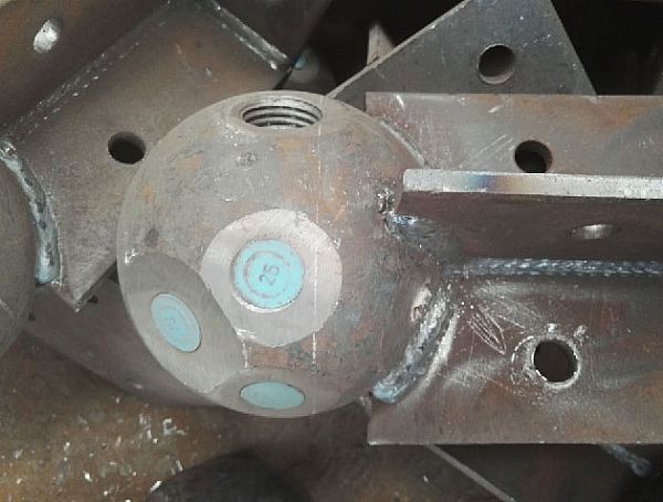 兴城螺栓球球塞，网架配件