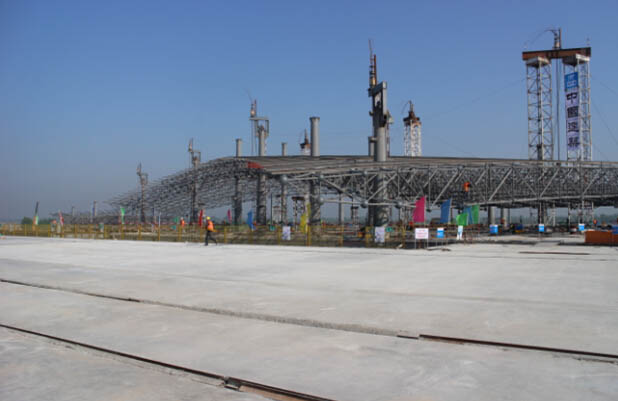 兴城网架顶升施工方案